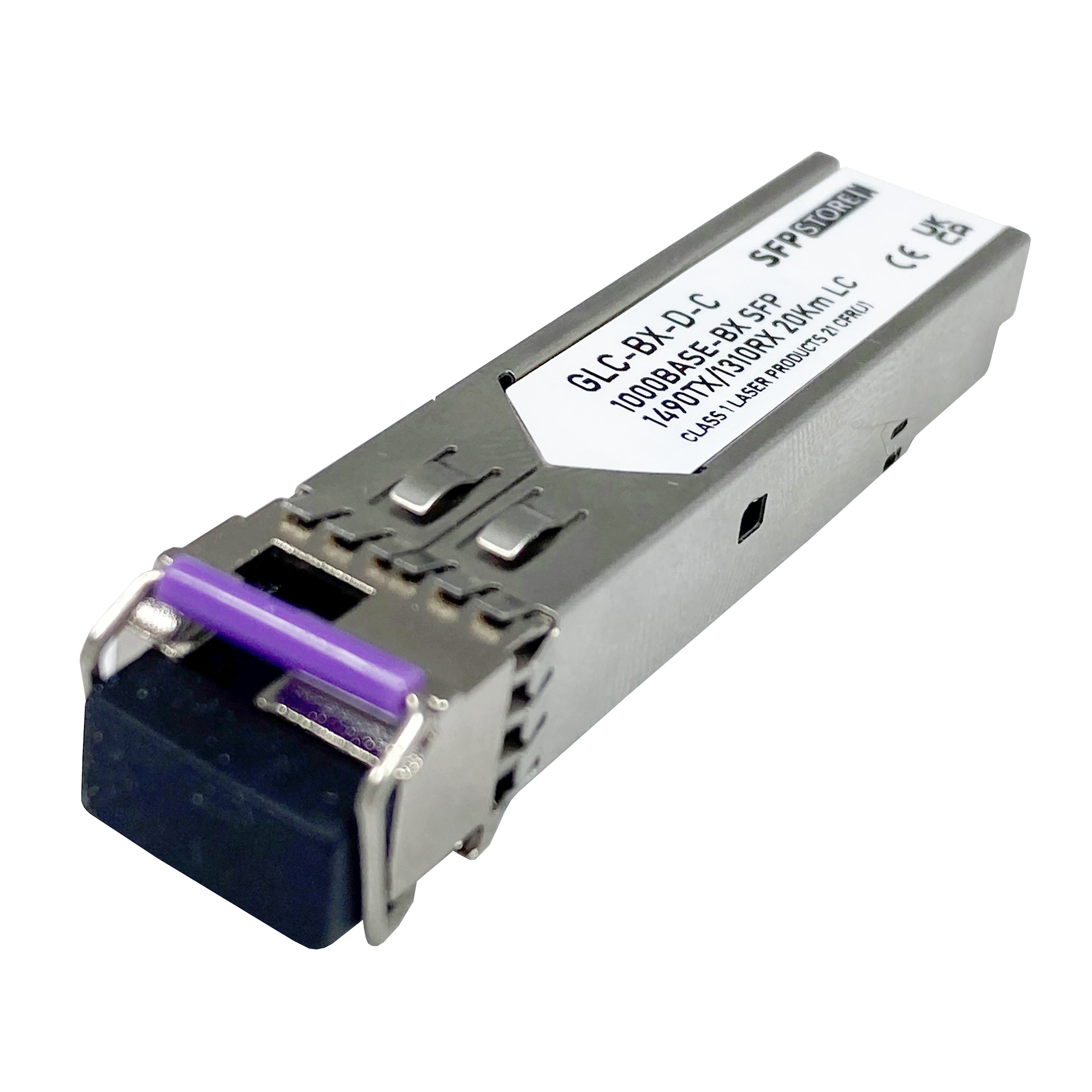 SFP-1G-BXD-AR-C Arista Compatible 1000BASE-BX 1490nm-TX/1310nm-RX 10km DOM Simplex LC/UPC BiDi Optical Transceiver Module