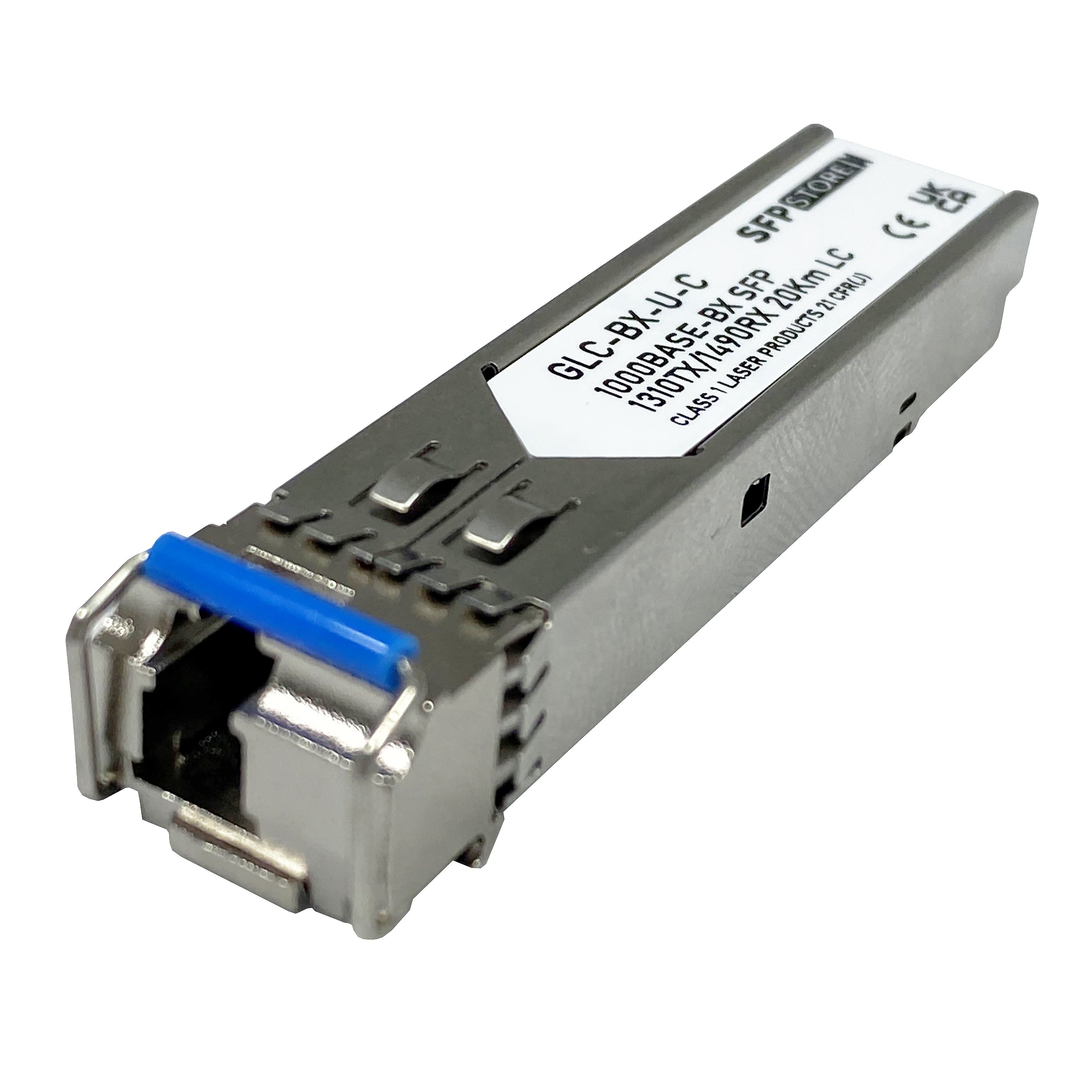 407-BBOO-BXU-C Dell Compatible 1000BASE-BX 1310nm-TX/1490nm-RX 10km DOM Simplex LC/UPC BiDi Optical Transceiver Module