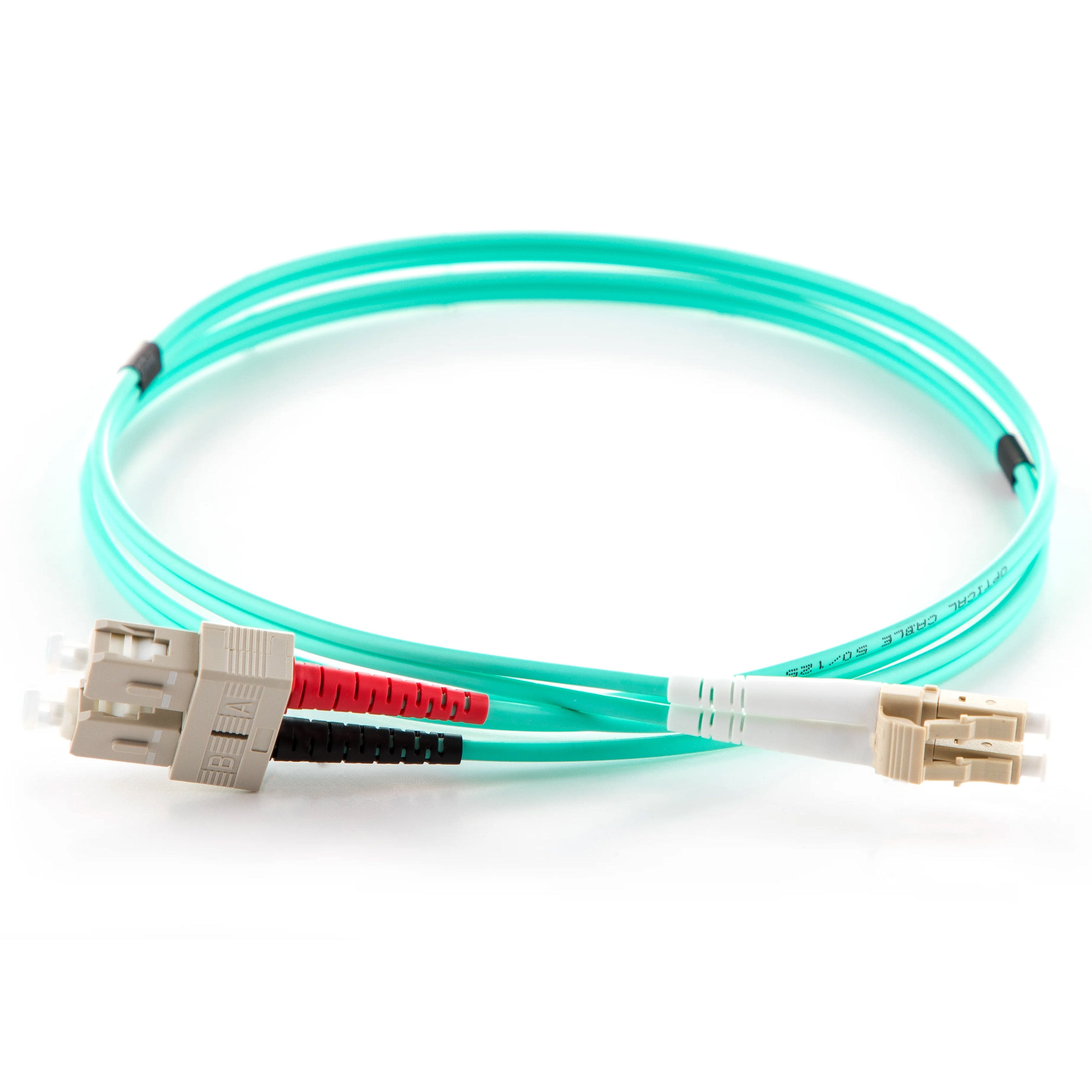 OM4 Multimode Duplex LC-SC Fibre Patch Lead