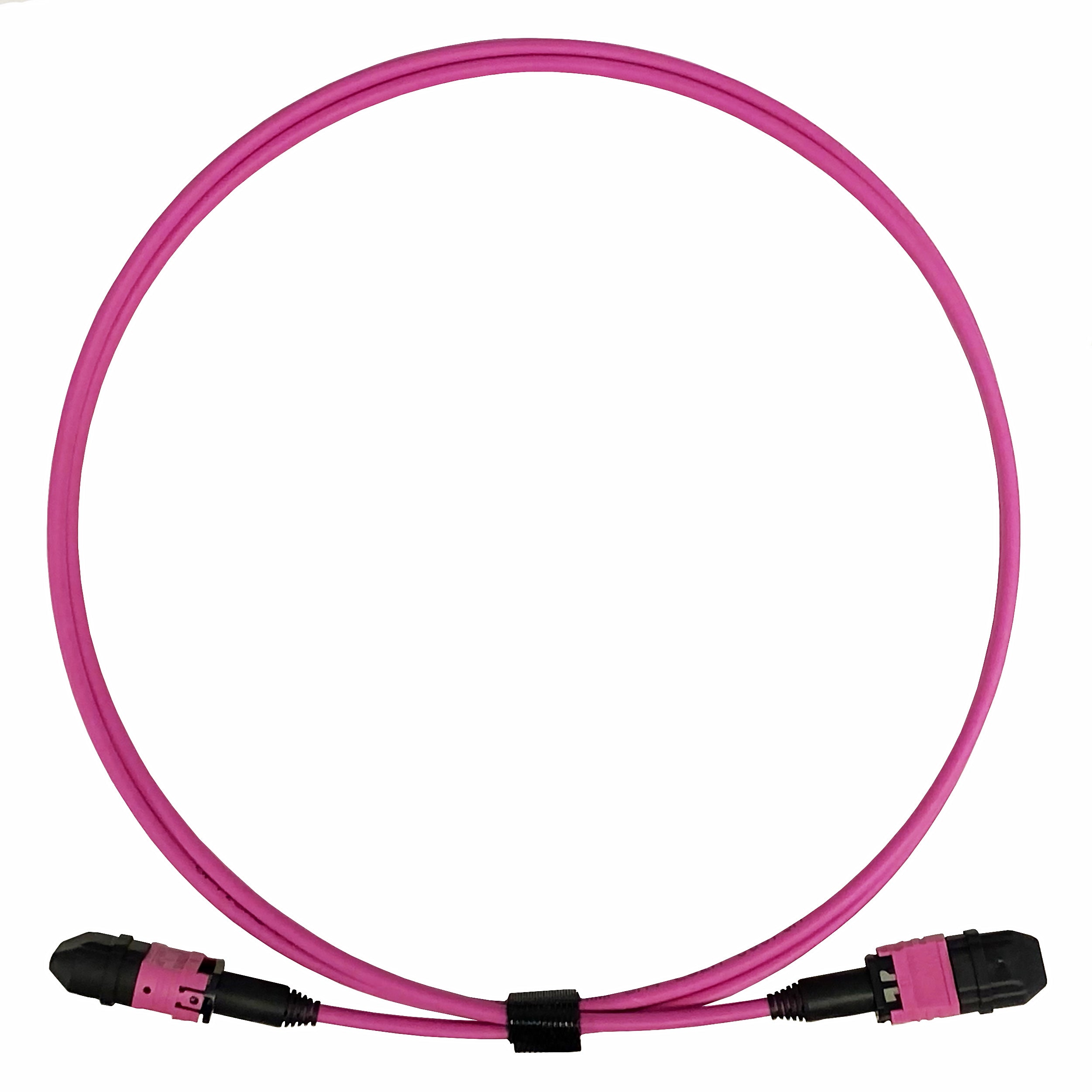 OM4 Multimode Reverse Polarity Gender Change MPO Fibre Patch Lead