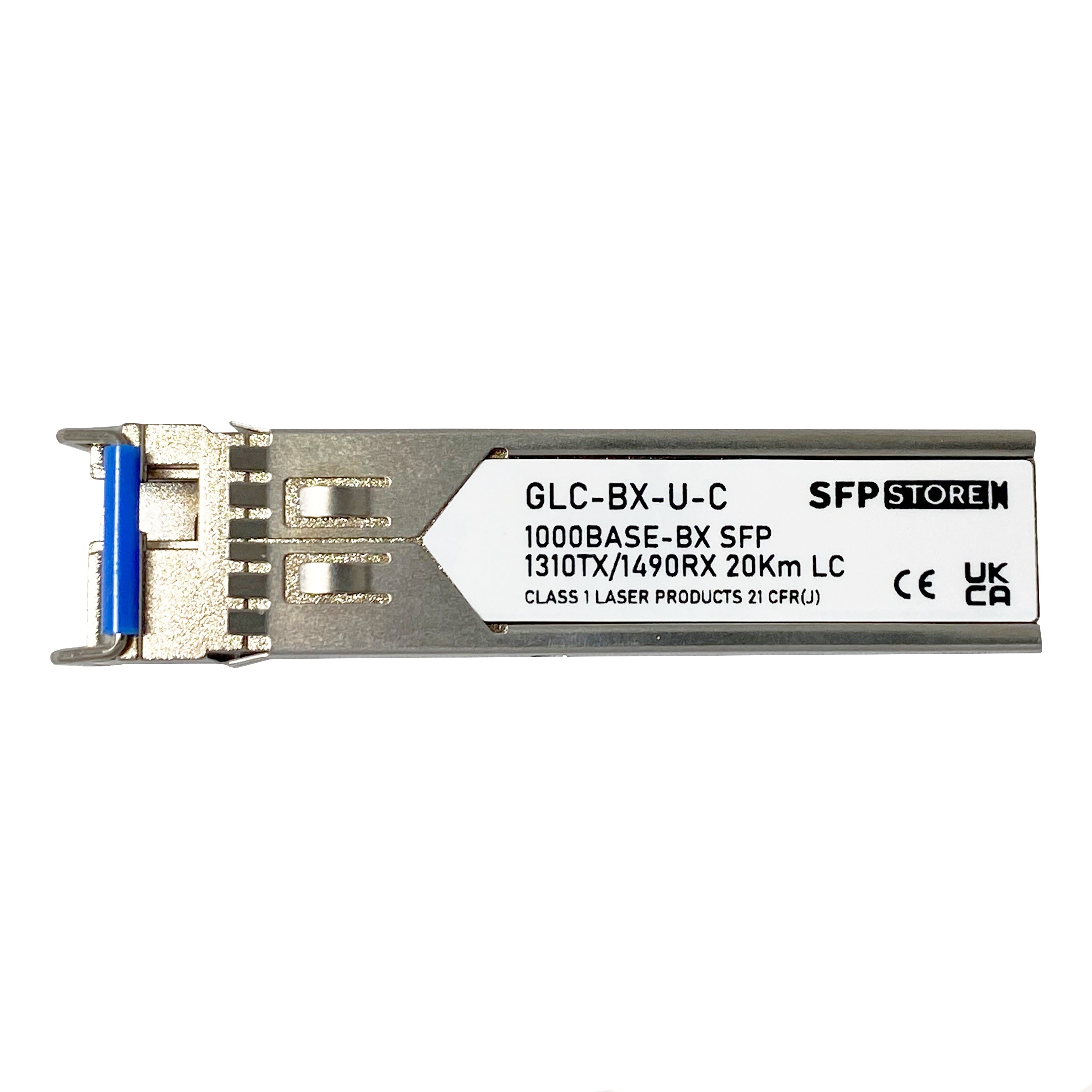 GLC-BX-U-C Cisco Compatible 1000BASE-BX 1310nm-TX/1490nm-RX 10km DOM Simplex LC/UPC BiDi Optical Transceiver Module