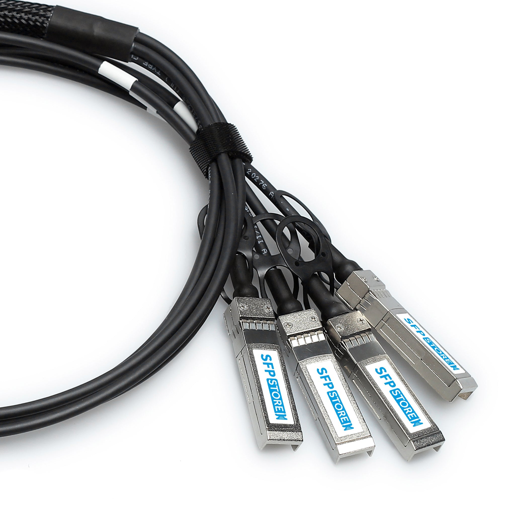 10203-C - 2m Extreme Networks Compatible 40G QSFP+ to 4 x 10G SFP+ Passive Direct Attach Copper Twinax Cable